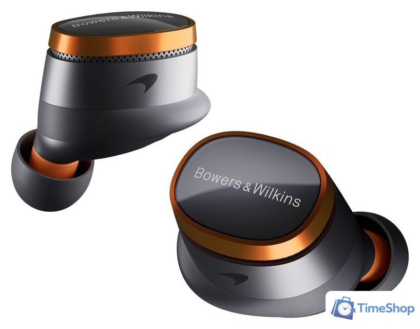 Наушники Bowers & Wilkins Pi8 McLaren Edition (черный/оранжевый) - Изображение №1 — Интернет-магазин Time-Shop