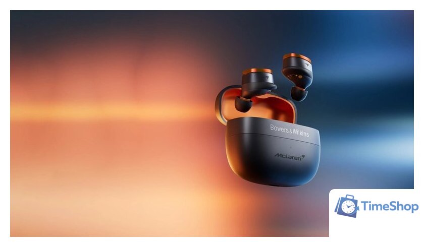 Наушники Bowers & Wilkins Pi8 McLaren Edition (черный/оранжевый) - Изображение №8 — Интернет-магазин Time-Shop