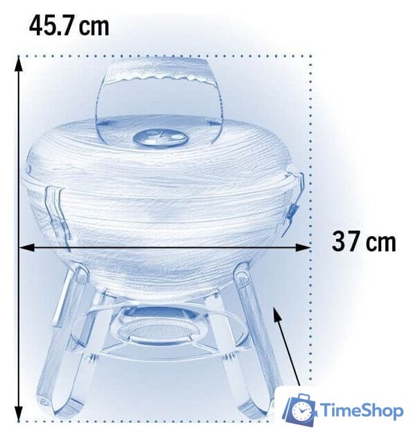 Гриль Napoleon Grill kulisty NK14 NK14K-LEG-3 - Изображение №2 — Интернет-магазин Time-Shop