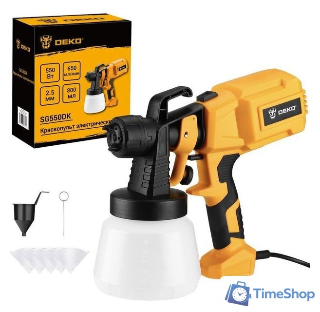 Краскораспылитель Deko SG550DK 083-1131 - Изображение №1 — Интернет-магазин Time-Shop