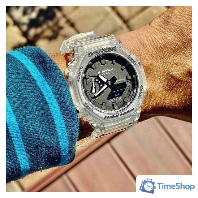 Наручные часы Casio GA-2100SKE-7AER - Изображение №10 — Интернет-магазин Time-Shop