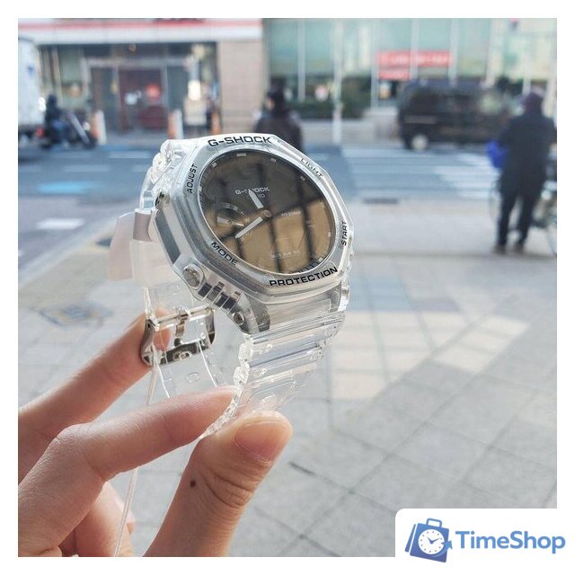 Наручные часы Casio GA-2100SKE-7AER - Изображение №2 — Интернет-магазин Time-Shop