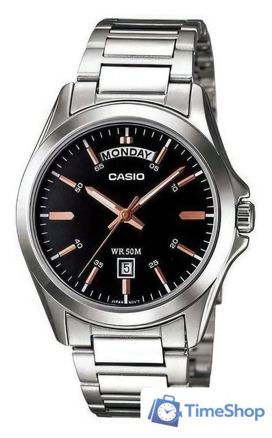 Наручные часы Casio MTP-1370D-1A2 - Изображение №1 — Интернет-магазин Time-Shop