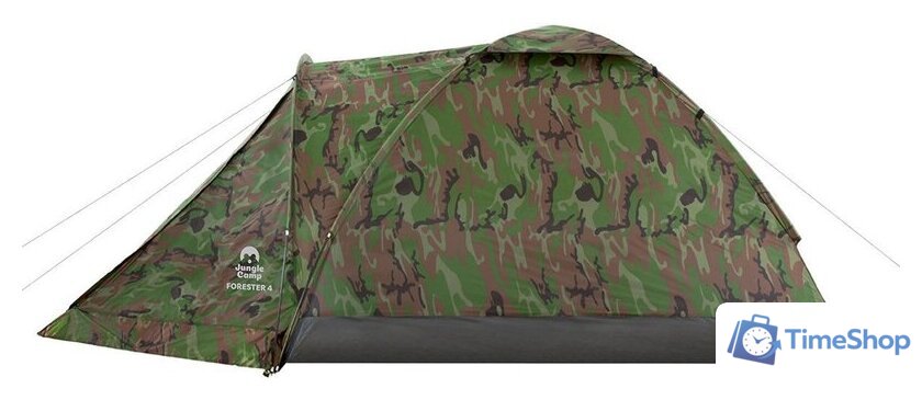 Треккинговая палатка Jungle Camp Forester 4 (камуфляж) - Изображение №3 — Интернет-магазин Time-Shop