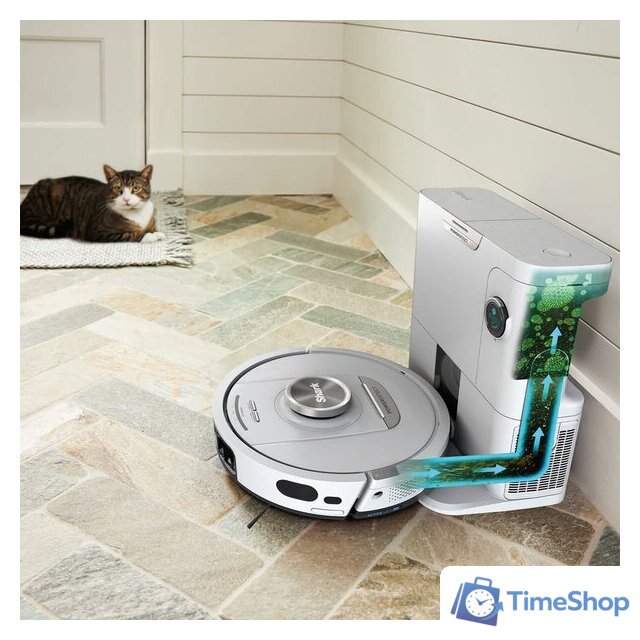 Робот-пылесос Shark PowerDetect Self-Empty AV2820VEEUWH - Изображение №6 — Интернет-магазин Time-Shop