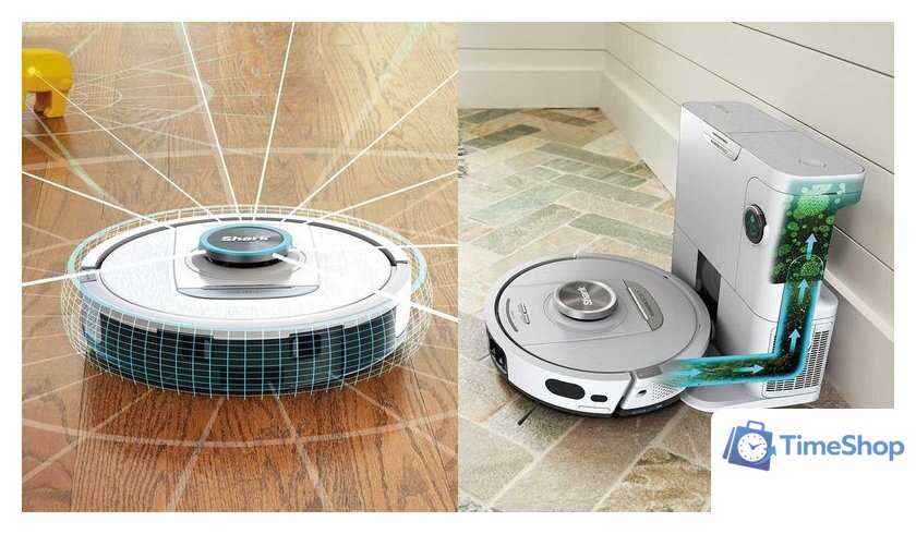 Робот-пылесос Shark PowerDetect Self-Empty AV2820VEEUWH - Изображение №8 — Интернет-магазин Time-Shop