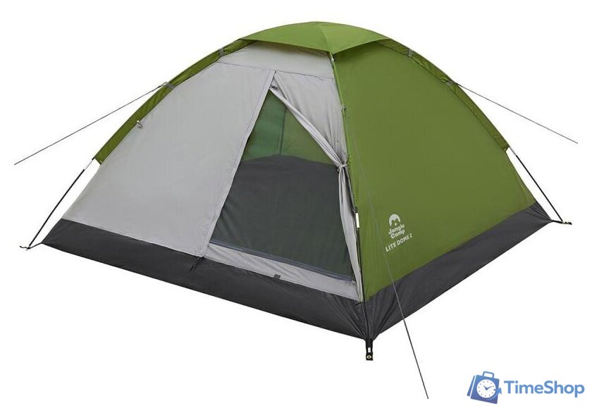 Треккинговая палатка Jungle Camp Lite Dome 4 (зеленый/серый) - Изображение №4 — Интернет-магазин Time-Shop
