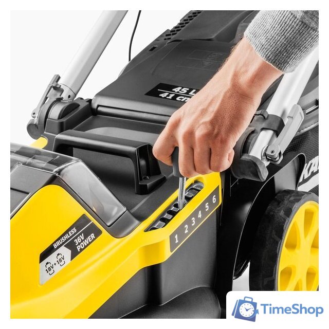 Газонокосилка Karcher LMO 5-18 Dual 1.445-430.0 (без АКБ) - Изображение №2 — Интернет-магазин Time-Shop