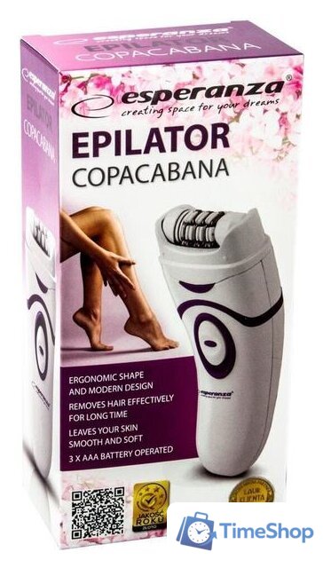Эпилятор Esperanza EBD002B - Изображение №2 — Интернет-магазин Time-Shop