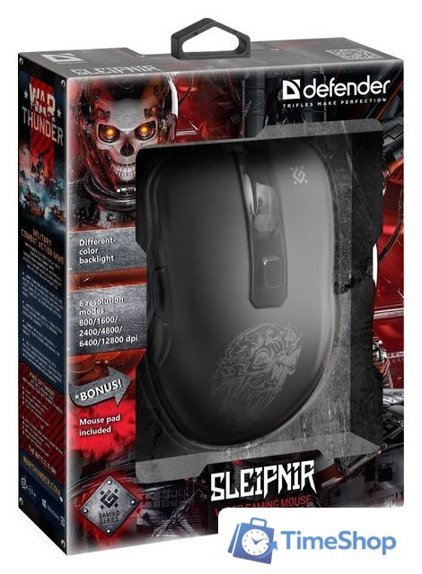 Игровая мышь Defender Sleipnir GM-927 - Изображение №7 — Интернет-магазин Time-Shop