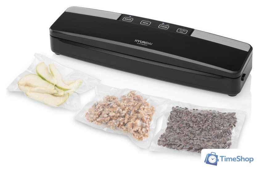 Вакуумный упаковщик Hyundai VS100 (черный) - Изображение №3 — Интернет-магазин Time-Shop