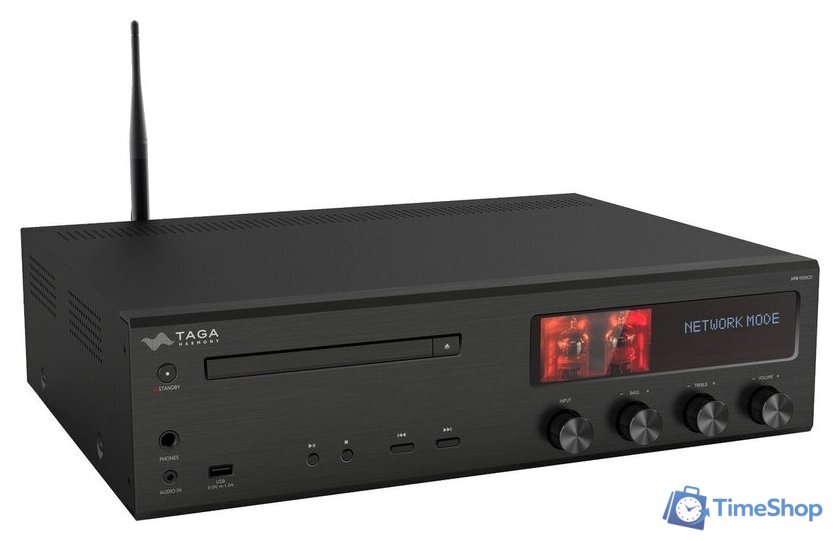 CD-ресивер Taga Harmony HTR-1500CD (черный) - Изображение №1 — Интернет-магазин Time-Shop