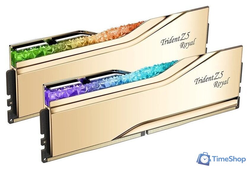 Оперативная память G.Skill Trident Z5 Royal Neo 2x32ГБ DDR5 6000 МГц F5-6000J2836G32GX2-TR5G - Изображение №4 — Интернет-магазин Time-Shop