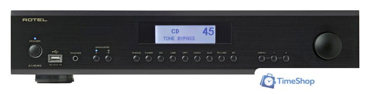 Интегральный усилитель Rotel A14 MKII (черный) - Изображение №1 — Интернет-магазин Time-Shop
