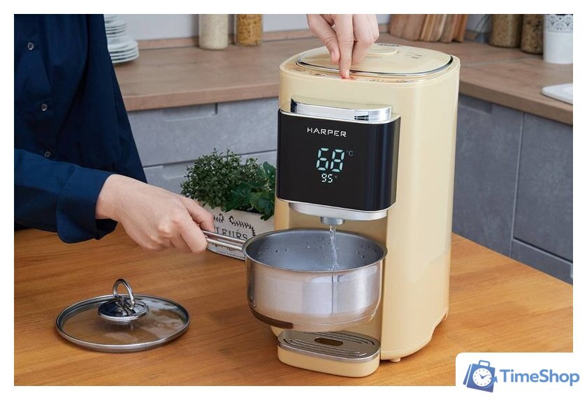 Термопот Harper HTP-5T01 (бежевый) - Изображение №9 — Интернет-магазин Time-Shop