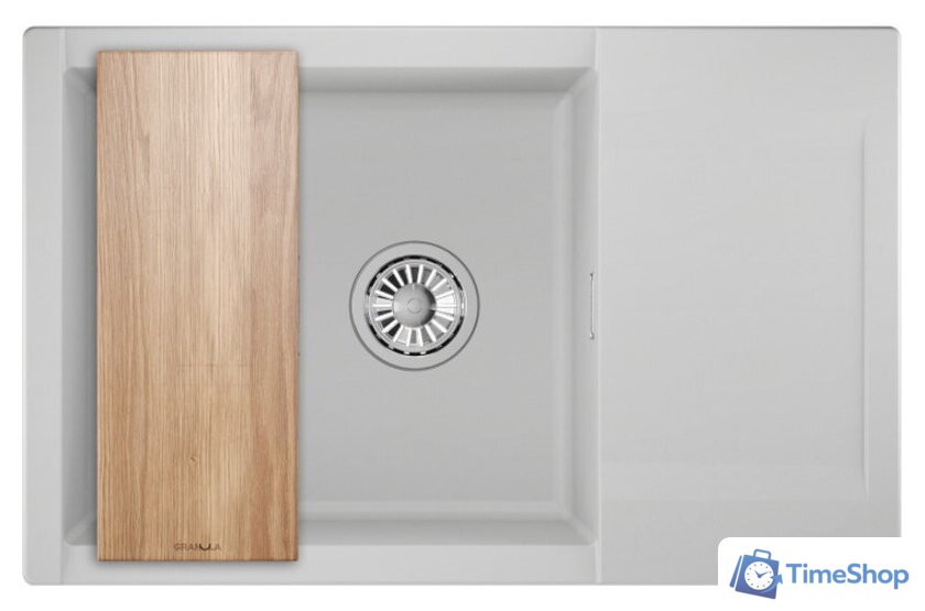 Кухонная мойка Granula ES-7807 (арктик) - Изображение №1 — Интернет-магазин Time-Shop
