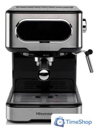 Рожковая кофеварка Hisense HESCM15DBK - Изображение №1 — Интернет-магазин Time-Shop