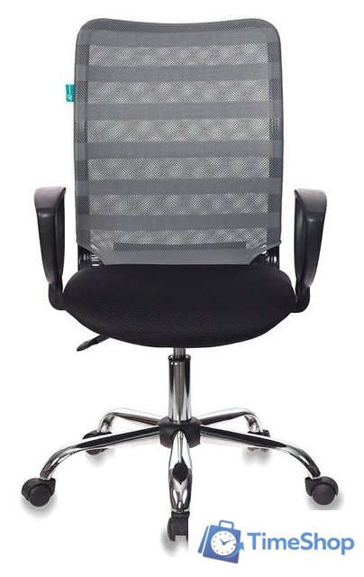Офисное кресло Бюрократ CH-599AXSL/32G/TW-11 (черный/серый) - Изображение №3 — Интернет-магазин Time-Shop