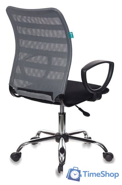 Офисное кресло Бюрократ CH-599AXSL/32G/TW-11 (черный/серый) - Изображение №4 — Интернет-магазин Time-Shop