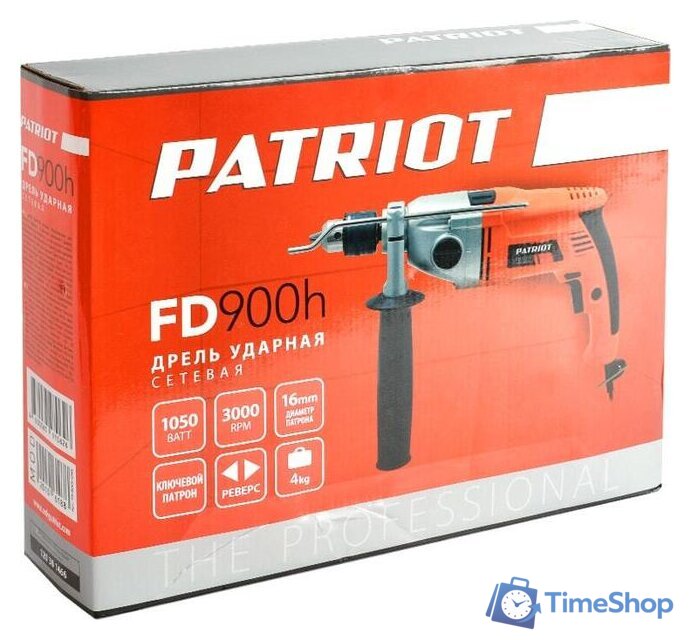 Ударная дрель Patriot FD 900h 120301466 - Изображение №11 — Интернет-магазин Time-Shop