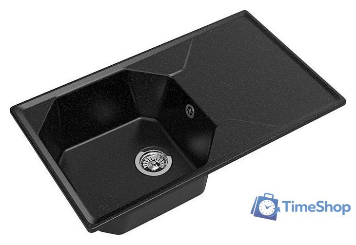Кухонная мойка GranFest GF-U-840L (черный) - Изображение №1 — Интернет-магазин Time-Shop