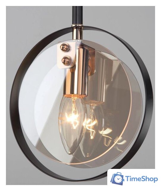 Подвесная люстра Евросвет 50121/1 (черный) - Изображение №4 — Интернет-магазин Time-Shop