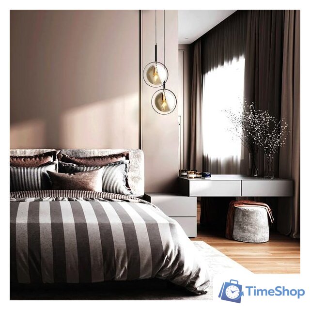 Подвесная люстра Евросвет 50121/1 (черный) - Изображение №3 — Интернет-магазин Time-Shop