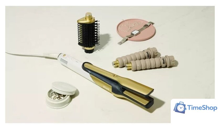 Фен-стайлер Shark Glam Sleek Straight Waves & Curls Multi-styler HD6051SEU - Изображение №7 — Интернет-магазин Time-Shop