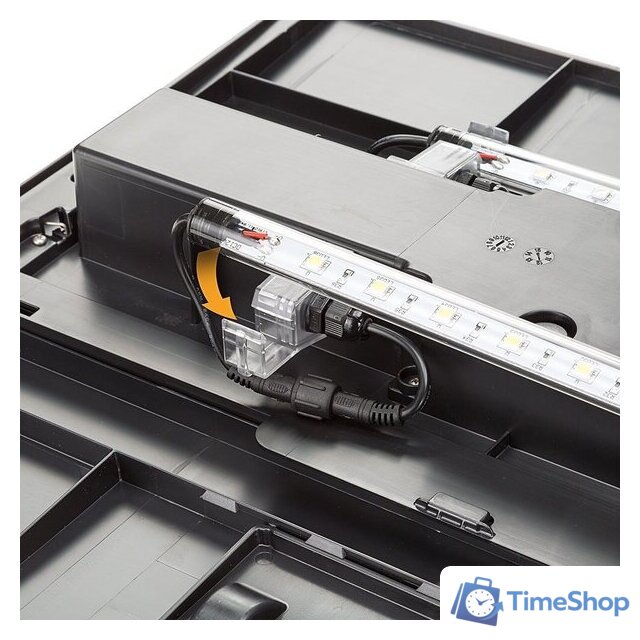 Аквариум Ferplast Dubai 120 LED 240 л (черный) - Изображение №7 — Интернет-магазин Time-Shop