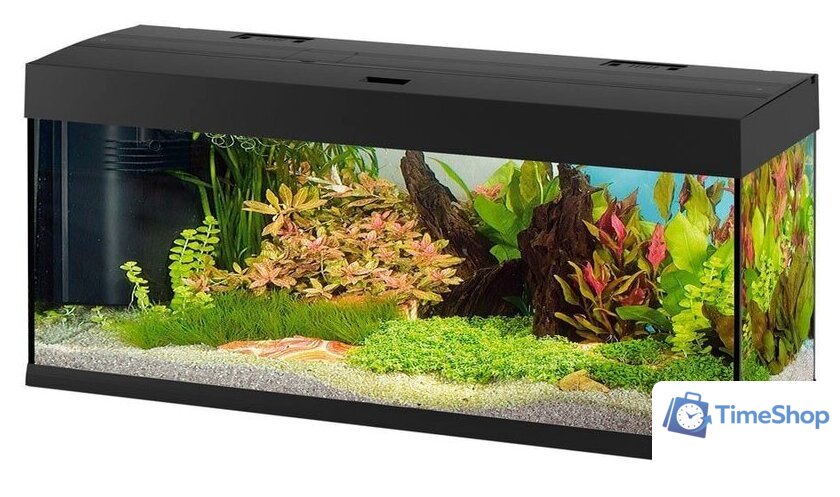 Аквариум Ferplast Dubai 120 LED 240 л (черный) - Изображение №1 — Интернет-магазин Time-Shop