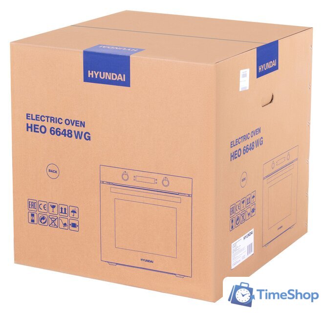 Электрический духовой шкаф Hyundai HEO 6648 IX - Изображение №13 — Интернет-магазин Time-Shop