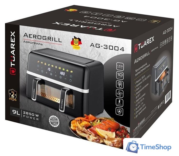 Аэрогриль (аэрофритюрница) Tuarex AG-3004 - Изображение №15 — Интернет-магазин Time-Shop