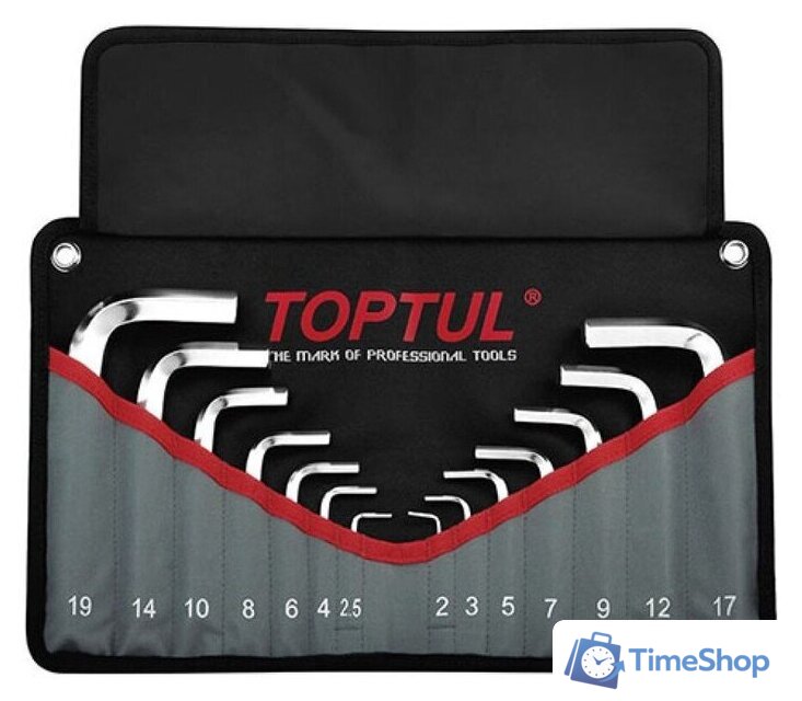 Набор ключей Toptul GPAQ1401 (14 предметов) - Изображение №1 — Интернет-магазин Time-Shop