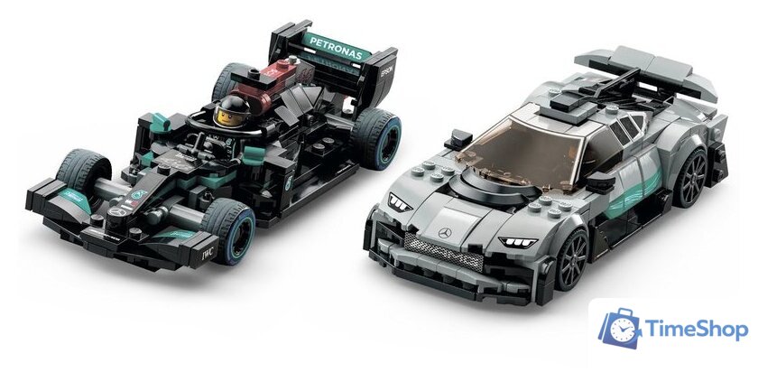 Конструктор LEGO Speed Champions 76909 Mercedes-AMG F1 W12 E Perf. и Project One - Изображение №2 — Интернет-магазин Time-Shop