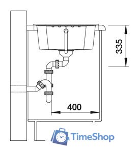Кухонная мойка Blanco Dalago 5 (антрацит) [518521] - Изображение №3 — Интернет-магазин Time-Shop