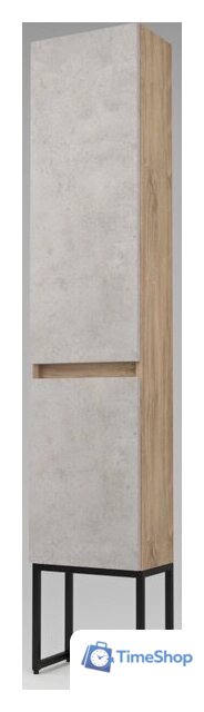  Дабер 020 СТ20.0.2.6Ч (дуб канзас коричневый/бетон чикаго) - Изображение №1 — Интернет-магазин Time-Shop