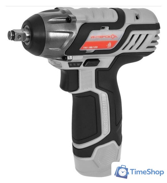 Гайковерт Интерскол ГАУ-100/12Э 807.2.2.70 (с 2-мя АКБ, кейс) - Изображение №1 — Интернет-магазин Time-Shop