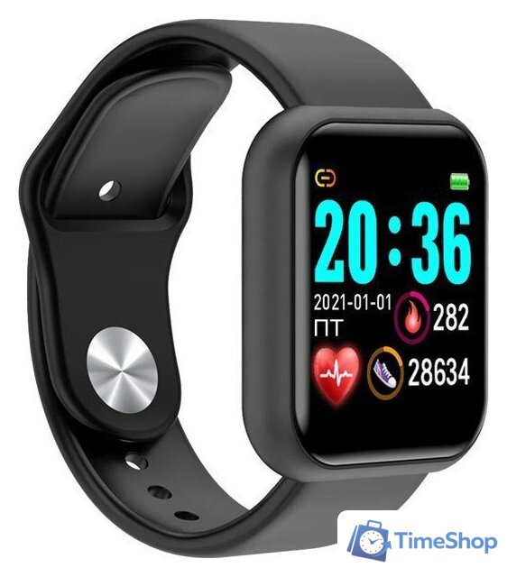 Умные часы IRBIS IceLine (черный) - Изображение №1 — Интернет-магазин Time-Shop