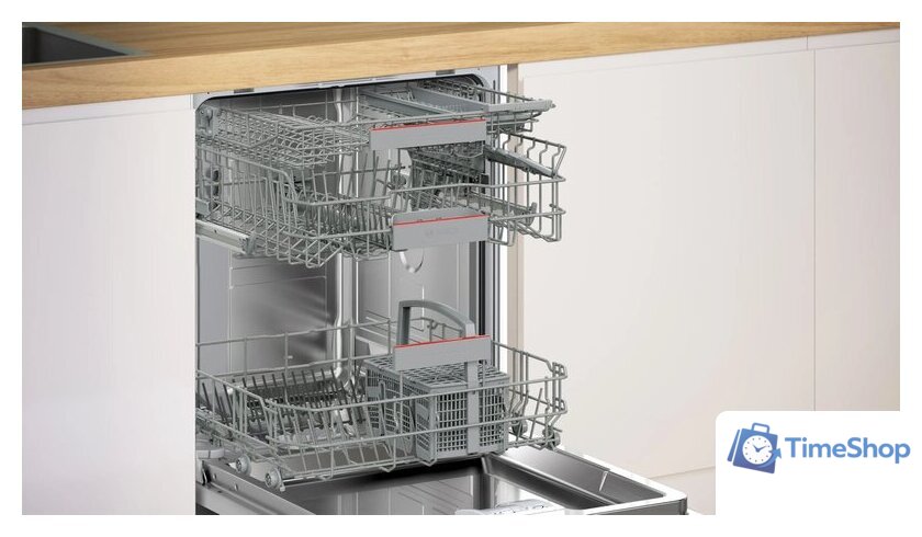 Встраиваемая посудомоечная машина Bosch Serie 4 SMV4ENX06E - Изображение №9 — Интернет-магазин Time-Shop