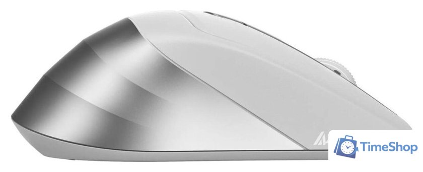 Мышь A4Tech Fstyler FG35S (белый/серебристый) - Изображение №3 — Интернет-магазин Time-Shop