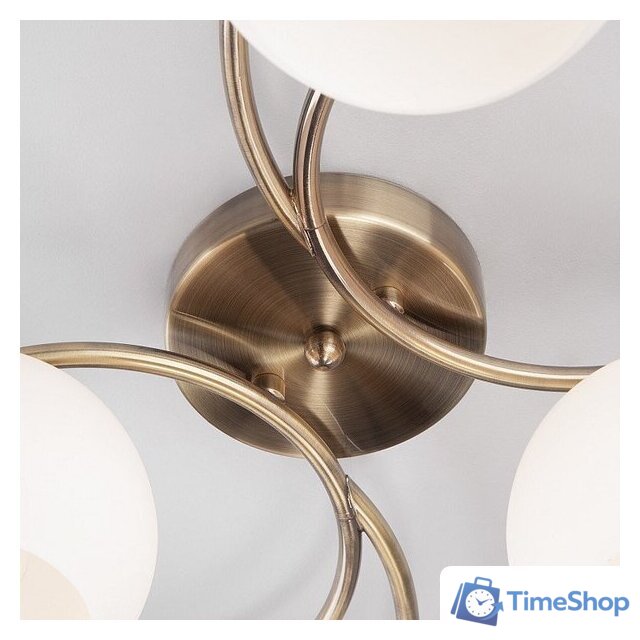 Припотолочная люстра Евросвет Alba 30144/4 античная бронза - Изображение №2 — Интернет-магазин Time-Shop