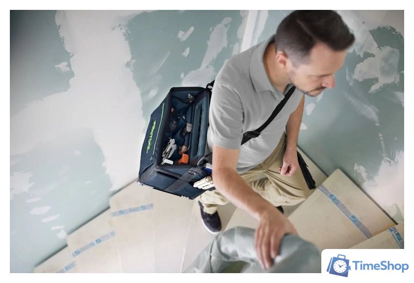 Сумка для инструментов Festool Systainer ToolBag SYS3 T-BAG M 577501 - Изображение №6 — Интернет-магазин Time-Shop