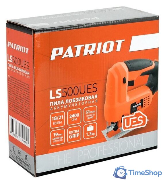 Электролобзик Patriot LS 500UES (без АКБ) - Изображение №11 — Интернет-магазин Time-Shop
