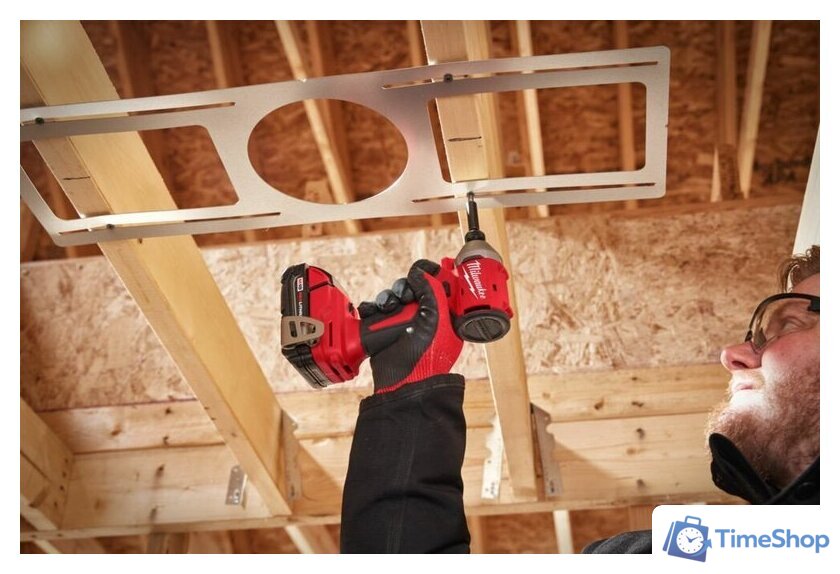 Винтоверт Milwaukee M18 M18BLIDR-502X 4933492843 (с 2-мя АКБ, кейс) - Изображение №10 — Интернет-магазин Time-Shop