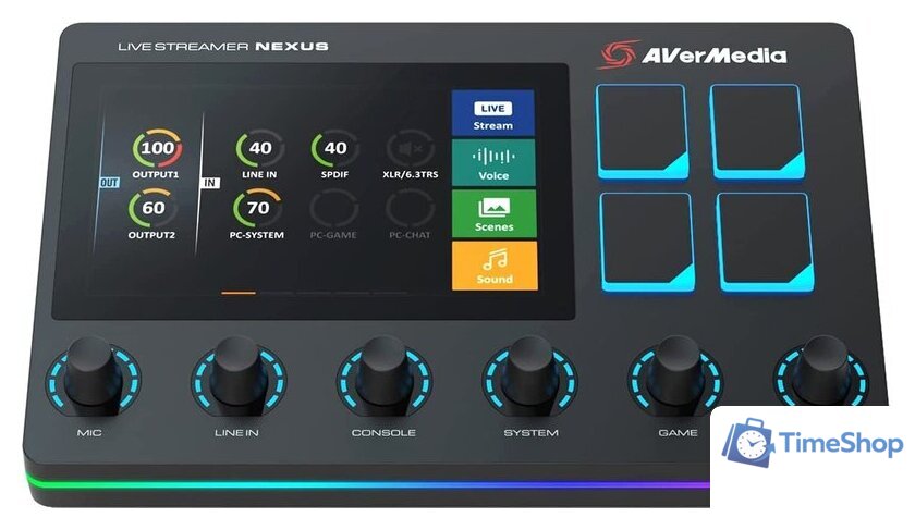 Микшерный пульт AverMedia Live Streamer Nexus AX310 - Изображение №1 — Интернет-магазин Time-Shop