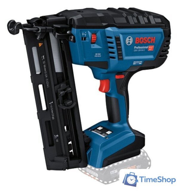 Гвоздезабиватель Bosch GNH 18V-64-2 Professional 0601482100 (без АКБ) - Изображение №1 — Интернет-магазин Time-Shop
