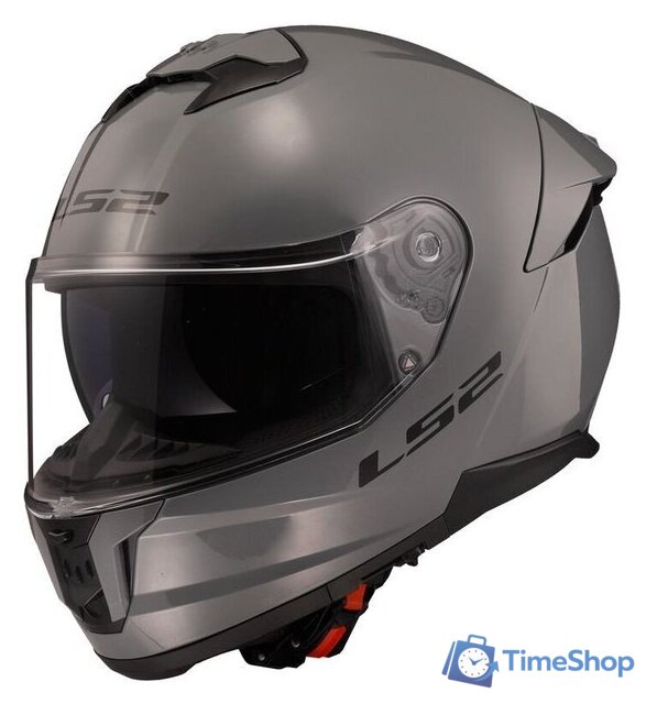 Мотошлем LS2 FF808 Stream 2 Solid (S, серый) - Изображение №5 — Интернет-магазин Time-Shop