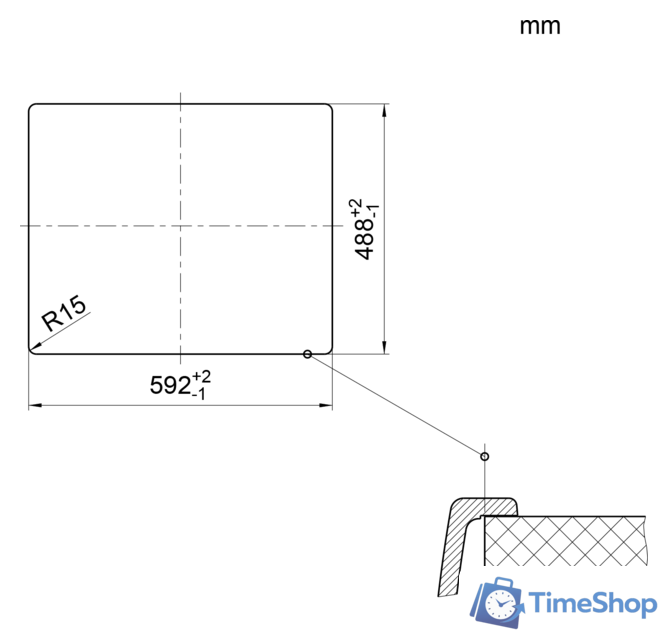 Кухонная мойка Blanco Palona 6 (черный) 524738 - Изображение №5 — Интернет-магазин Time-Shop
