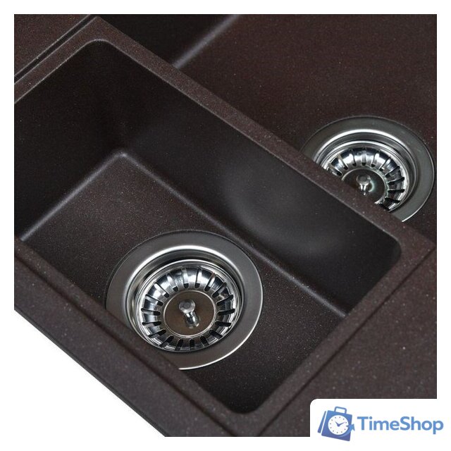 Кухонная мойка Wisent 580-27WQ (с сифоном GER011) - Изображение №9 — Интернет-магазин Time-Shop