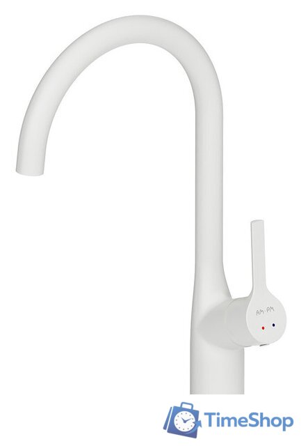 Смеситель AM.PM Spike F9S07033 (белый) - Изображение №1 — Интернет-магазин Time-Shop